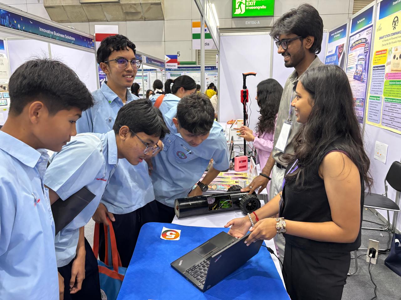 Idea to prototype to product, at Sreenidhi
